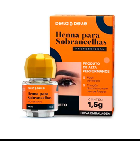 Henna Della & Delle - PRETO