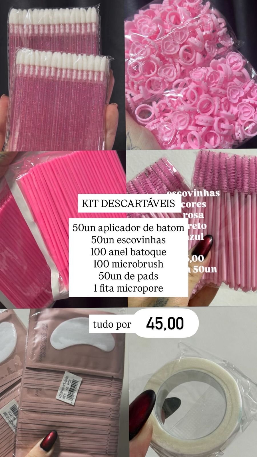 KIT DESCARTAVEIS