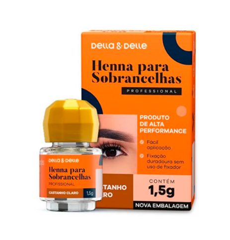 Henna Della & Delle - CASTANHO CLARO