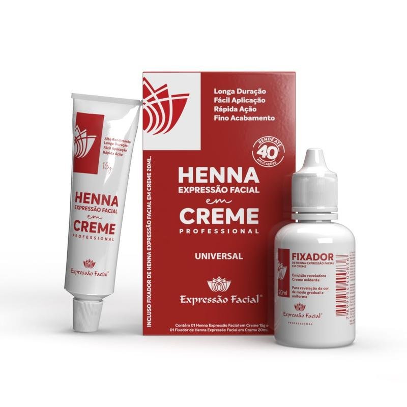 Henna Expressão Facial em Creme 15g - EXPRESSAO FACIAL