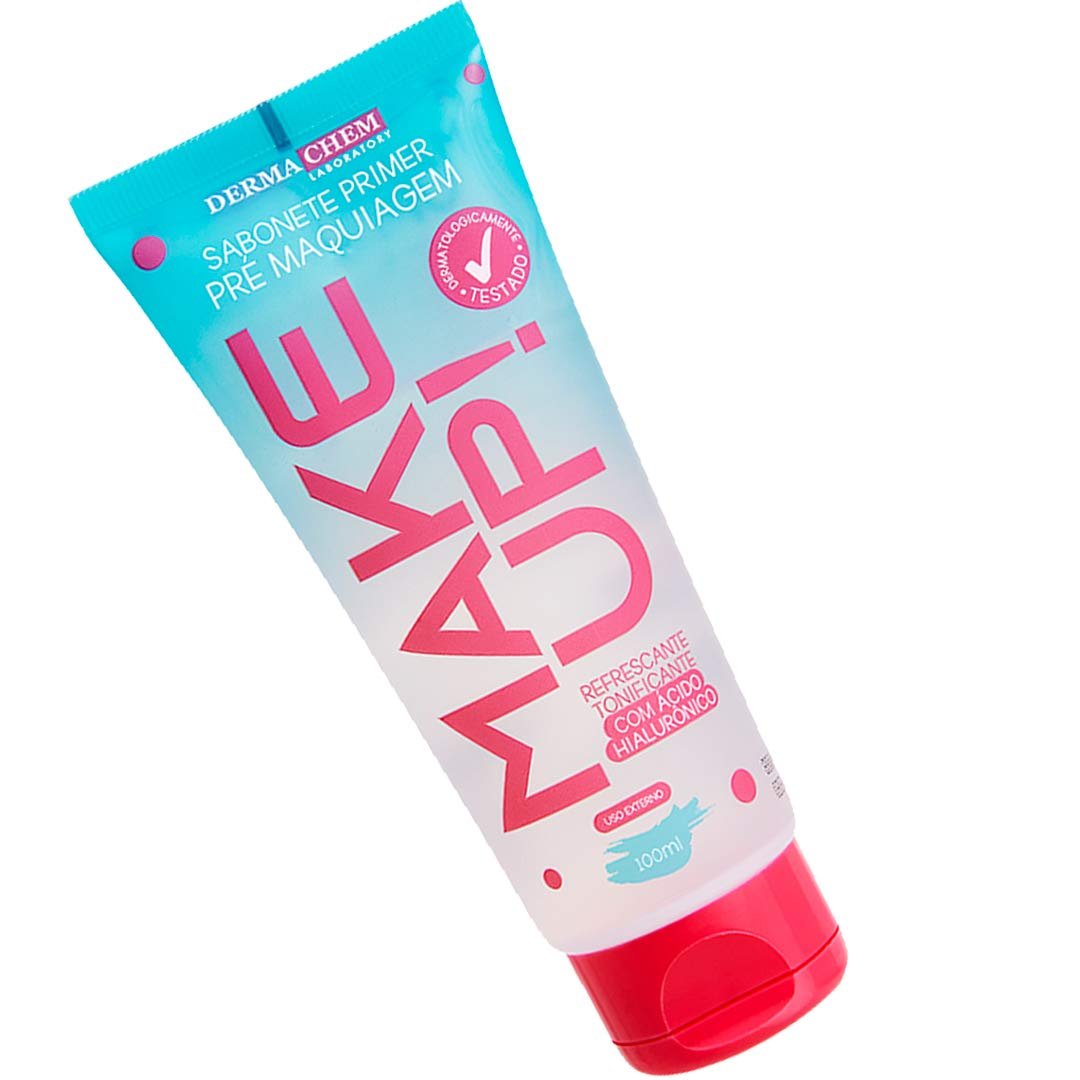 Dermachem Sabonete Primer C/Ácido Hialurônico Make Up 100ml