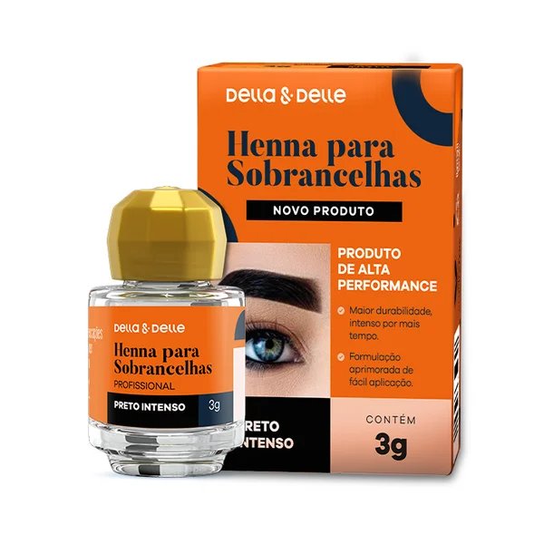 Henna Della & Delle - PRETO INTENSO