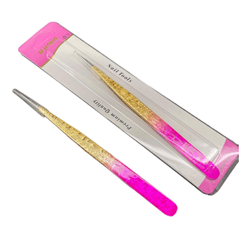 Pinça para Colocação de Cílios Ponta Reta