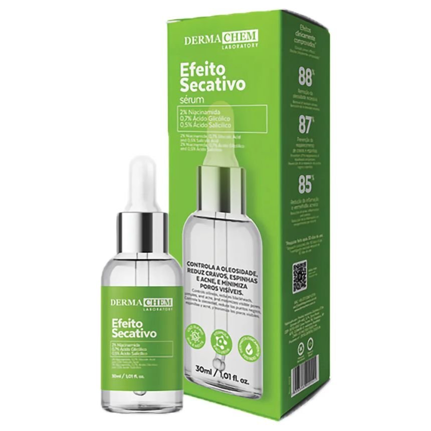 SÉRUM FACIAL DERMACHEM - EFEITO SECATIVO